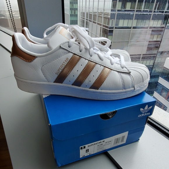 adidas superstar copper metallic